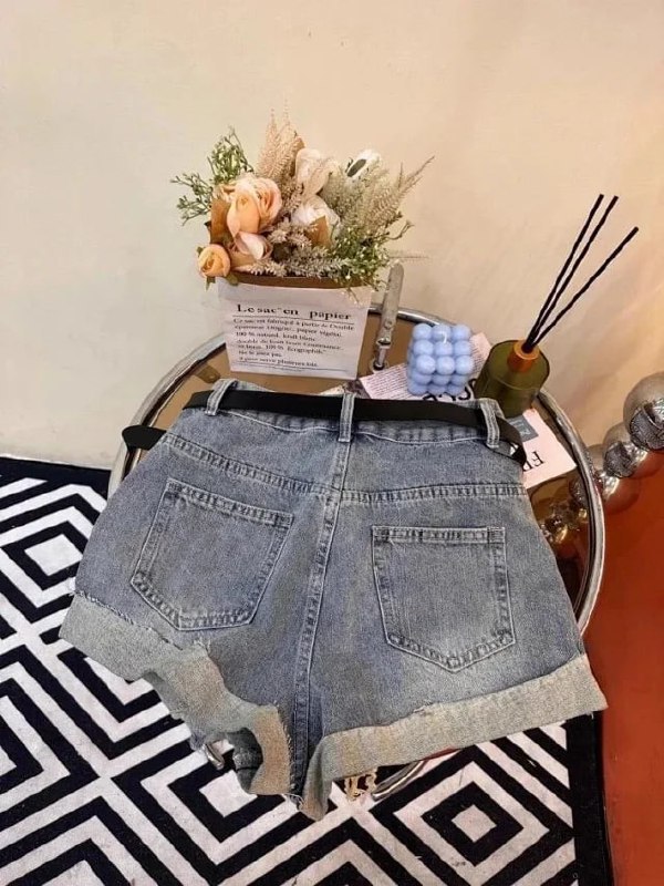 chanel Denim shorts -2