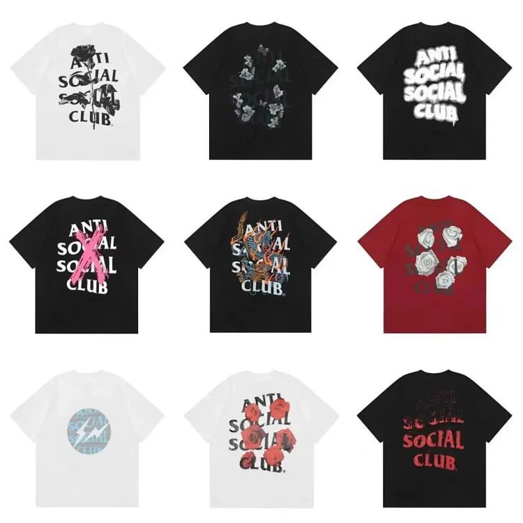  ASSC Anti Social Club Colorfu