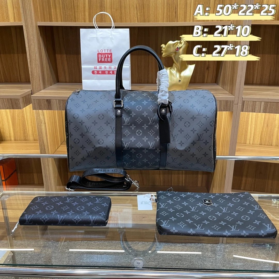 BurberryLv Three-piece set -2