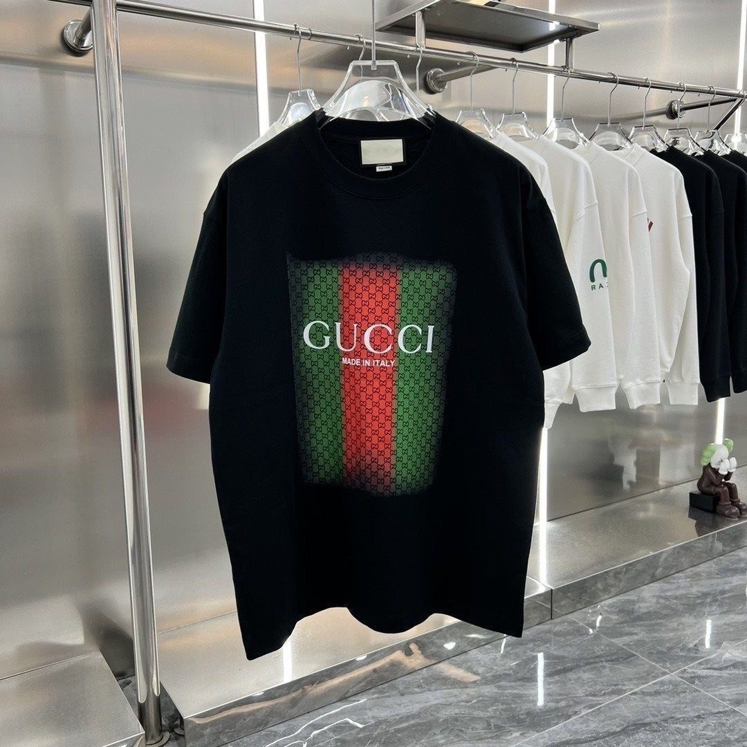 Gucci Versatile Fashion Short Sleeves -2