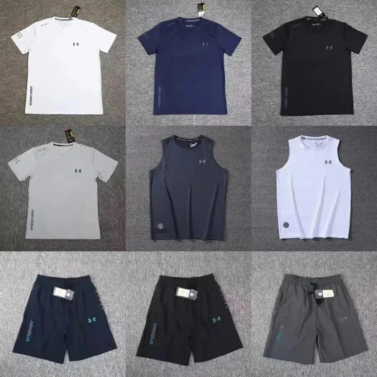  Under Armour T-shirt/Shorts/Suits( 38 + styles) -4