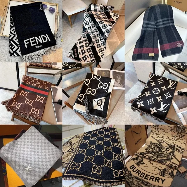 BurberryLVFendi Scarf（20+ styl