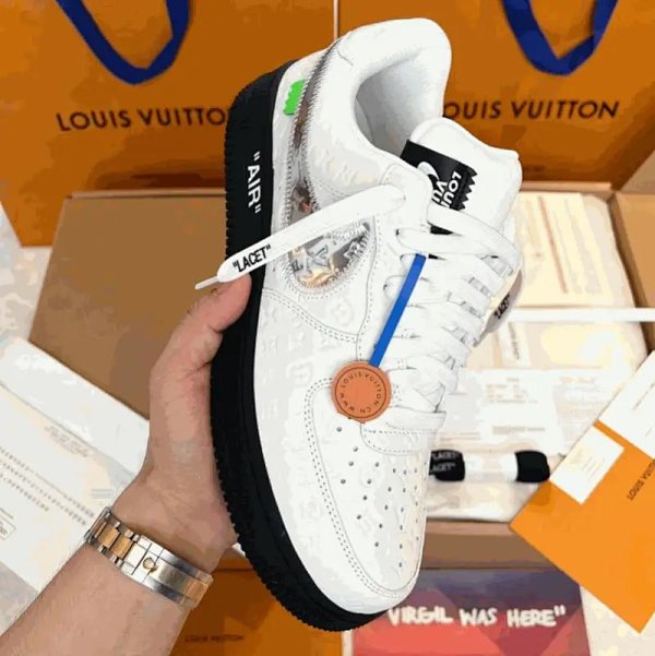 Nike LV air force 1 Louis Vuitton af1 -4