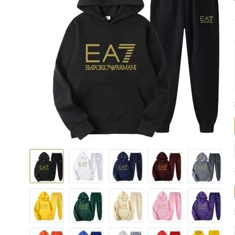  EA7 hooded suit