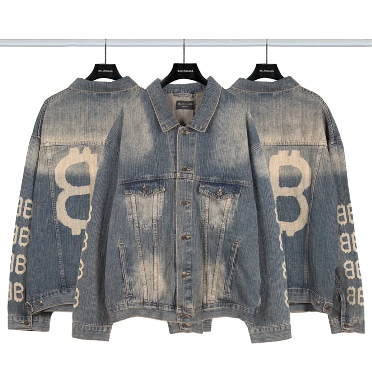 Balenciaga BB Icon Denim Jacke