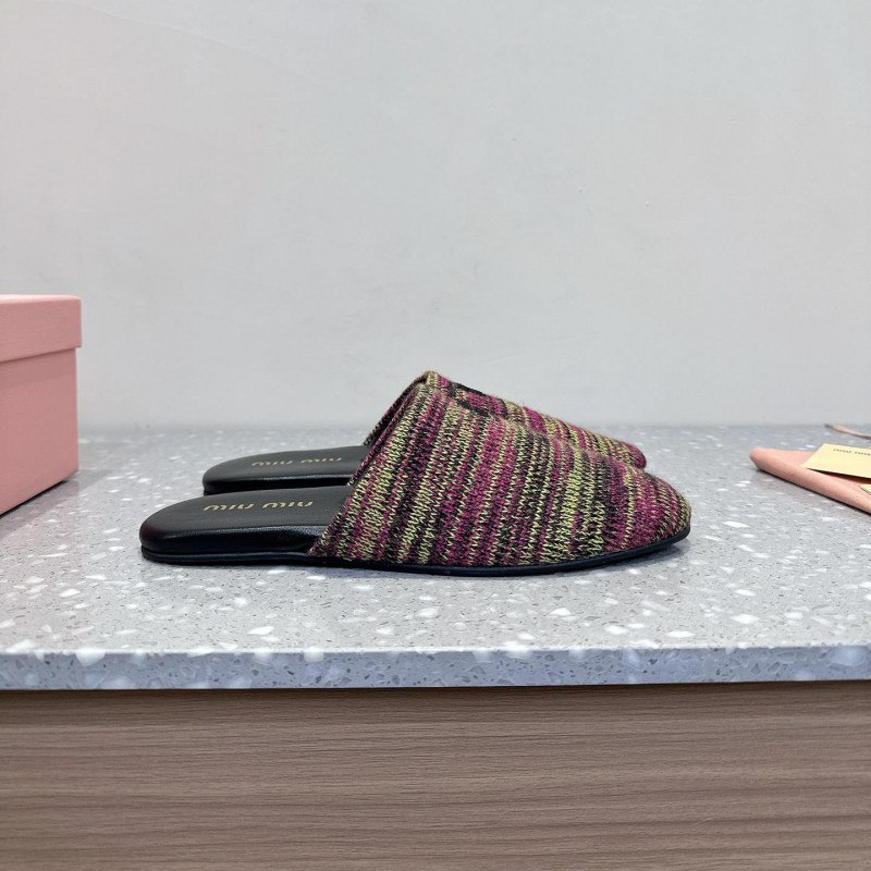 Miu.M Baotou Slippers -4