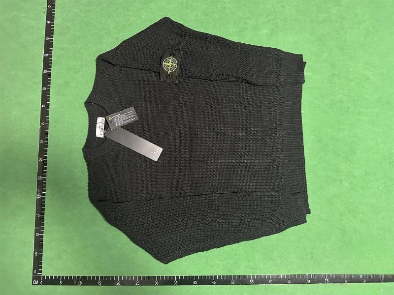 Stone Island Ribbed V-Neck Sweater 40 styles -2