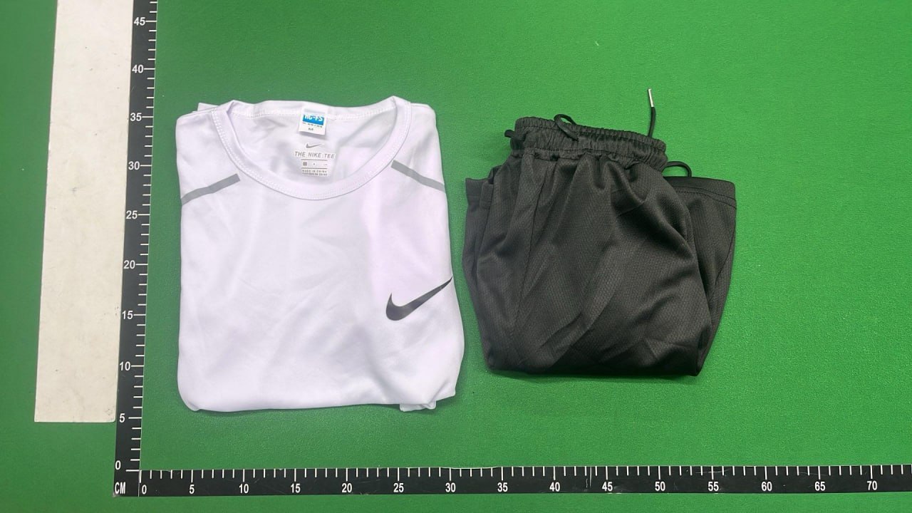 Nike sports T-shirt shorts suit set                                 -3