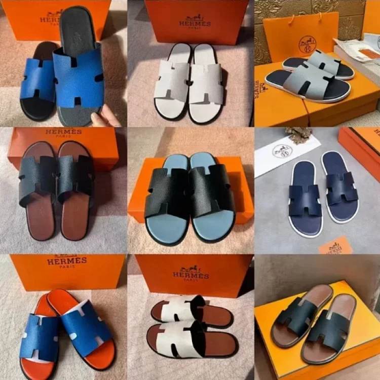Hermes slippers1