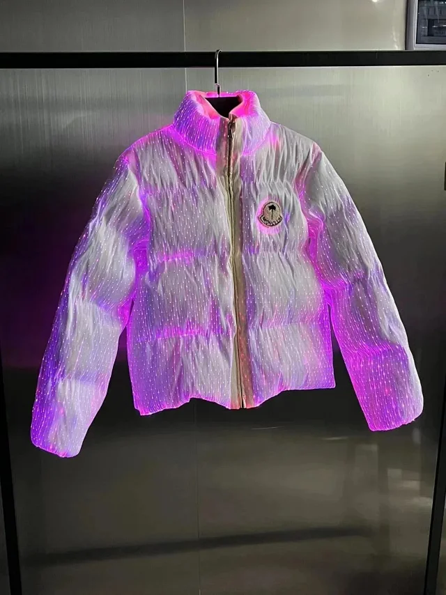 Fashion luminous down jacket                                                                              -3
