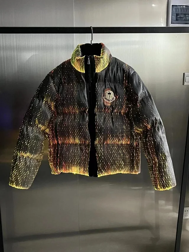 Fashion luminous down jacket                                                                              -5