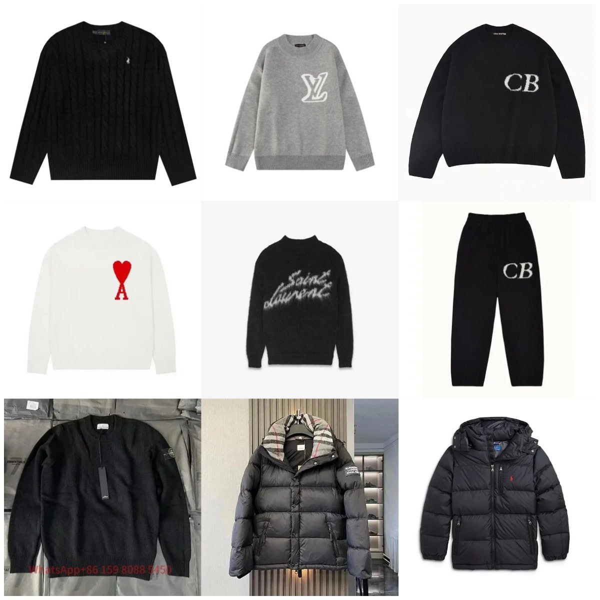 Saint Laurent LV AMI Stone Isl