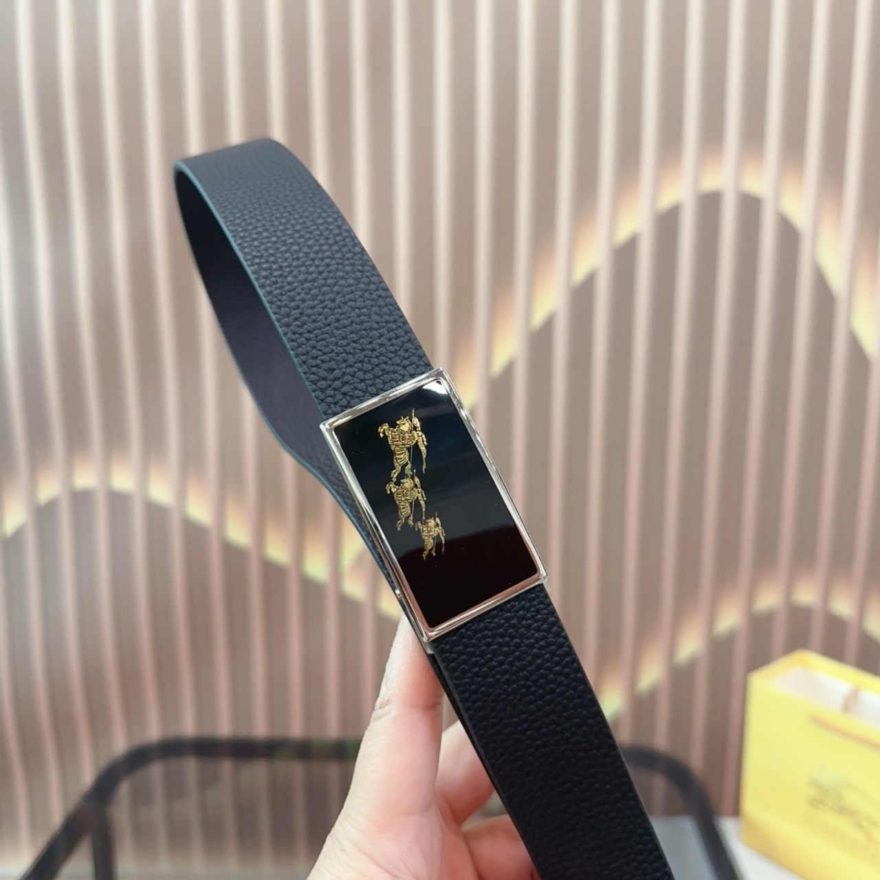 Burberry belt high quality -4