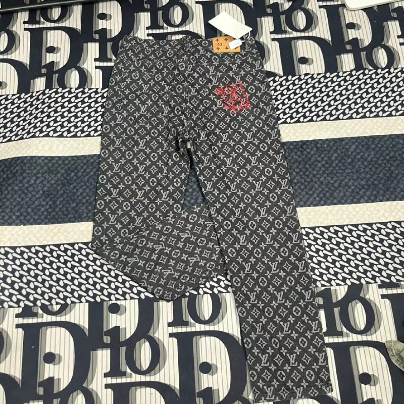   LV Golden Classic Jeans -2