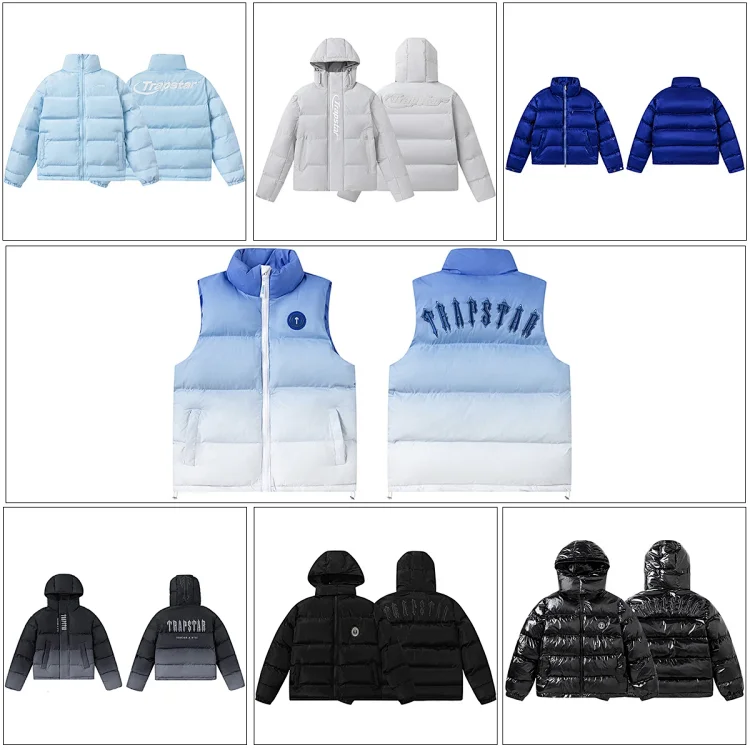 Trapstar down jacket & ves