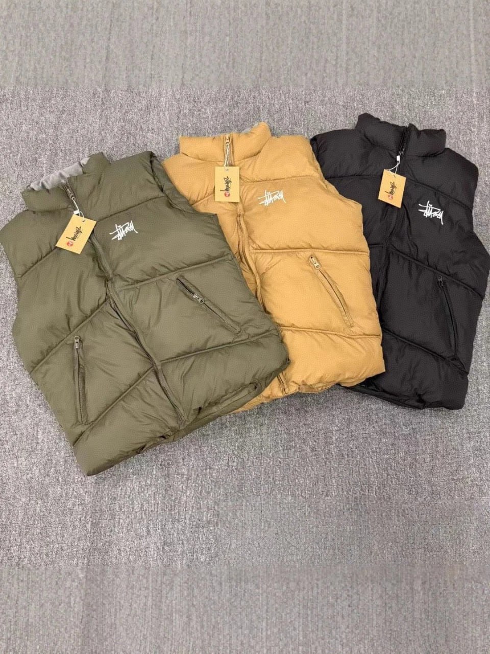 Corteiz  stussy  Ralph Lauren down jacket &Vest -3