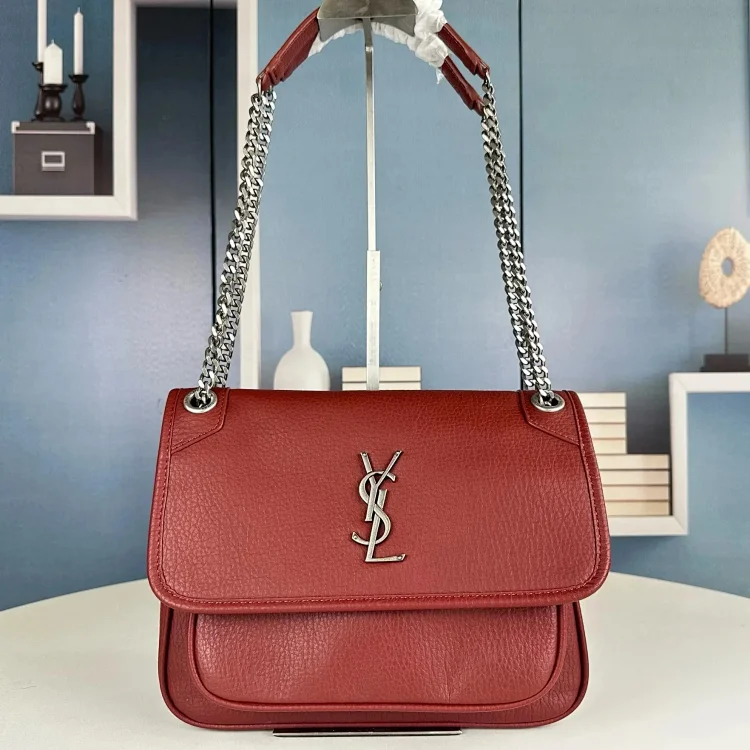 Yves Saint Laurent genuine lea