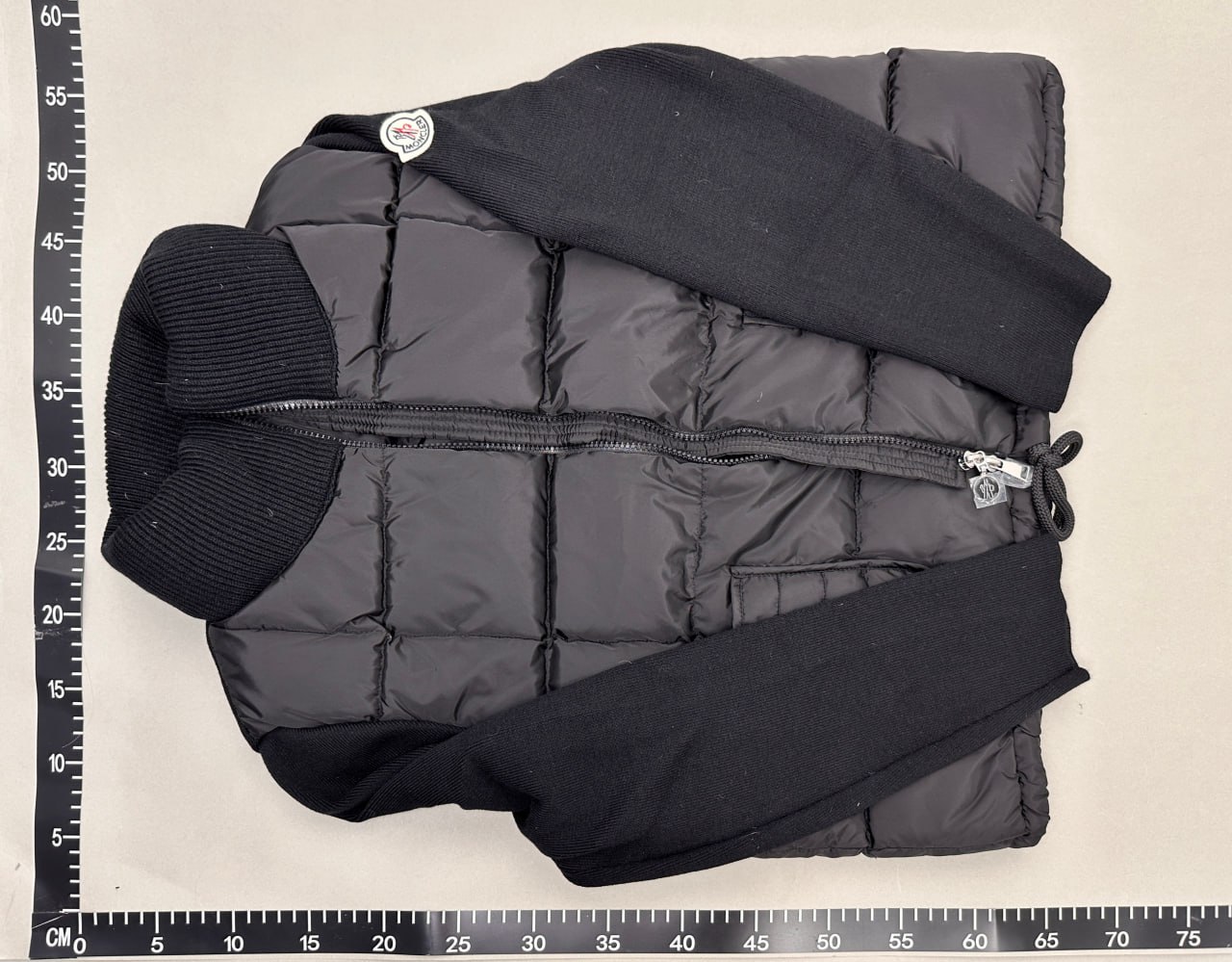 Moncler Hybrid Padded Cardigan Down Jacket -2