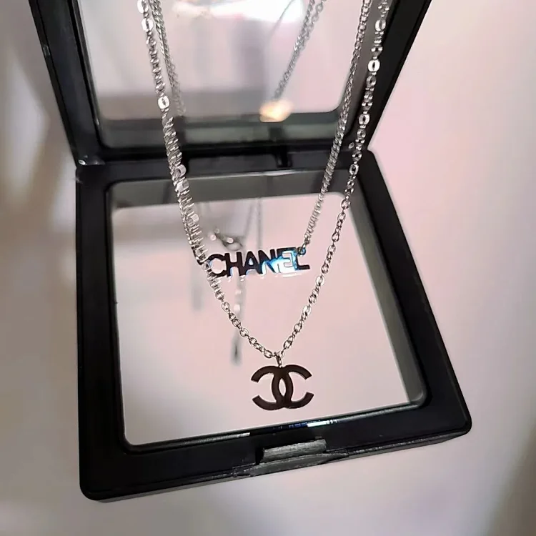 Chanel CC Logo Necklace [2 sty