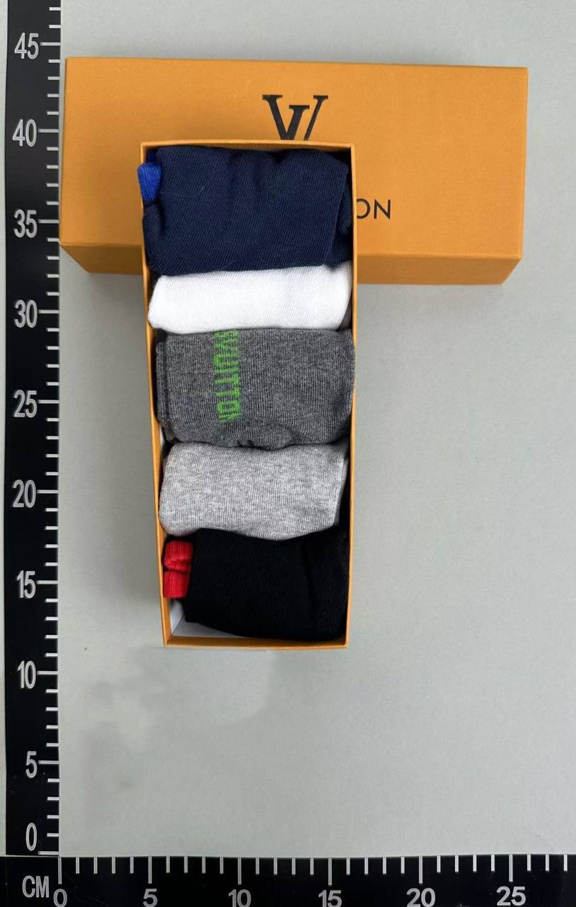 LOUIS VUITTON LV Logo Socks [25 styles] -3