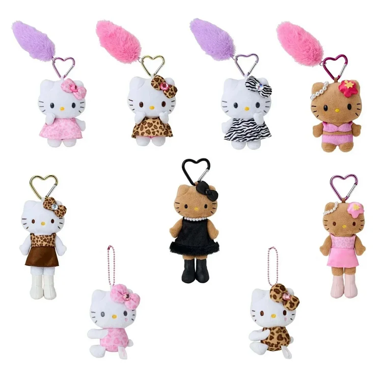  Hello Kitty Plush Keychain Pe