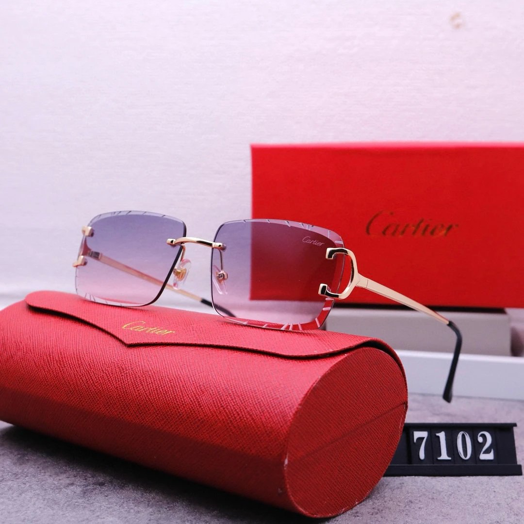 Cartier Retro Sunglasses（39 STYLE TOP） -2