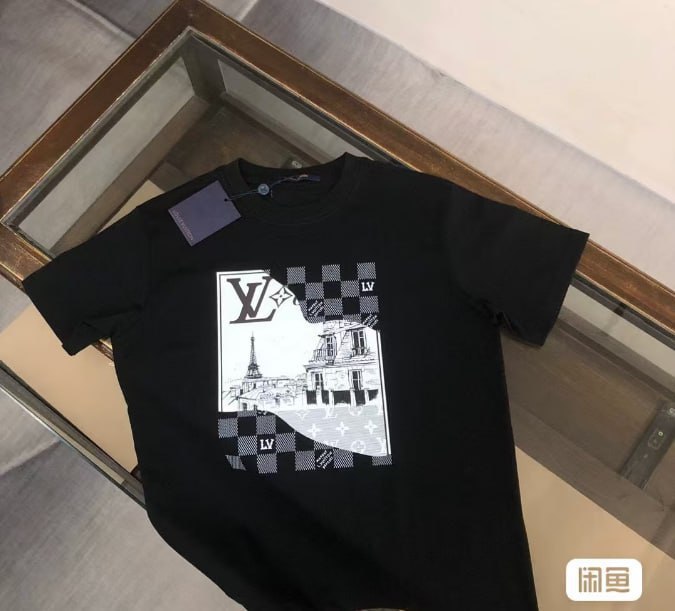 LV short sleeved shirt -2