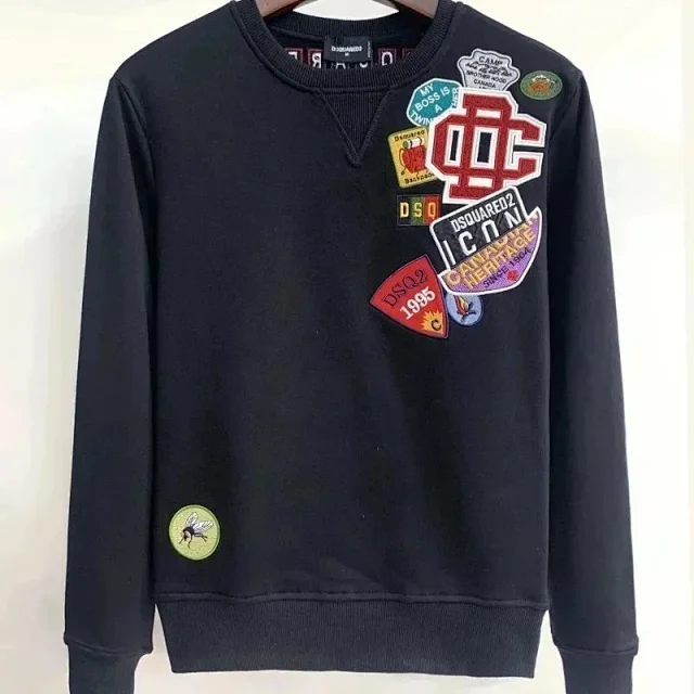 Dsquared2 Icon Patchwork Sweatshirt 40 styles -3