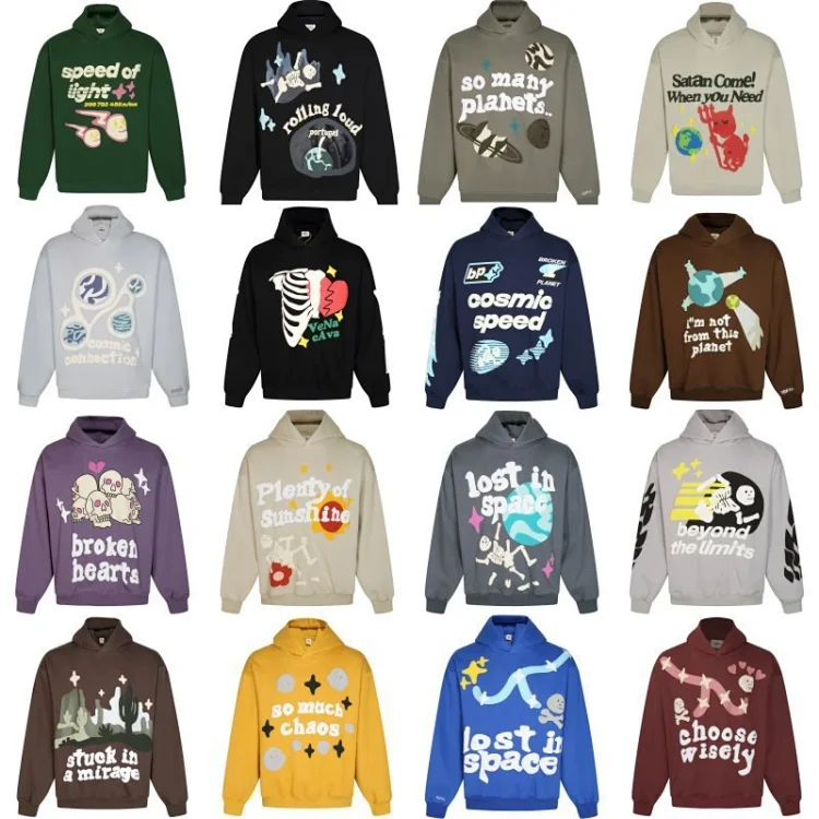  BrokenPlanet Hoodie