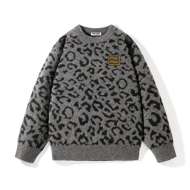 Miu Miu Logo Knit Sweater [10 styles] -4