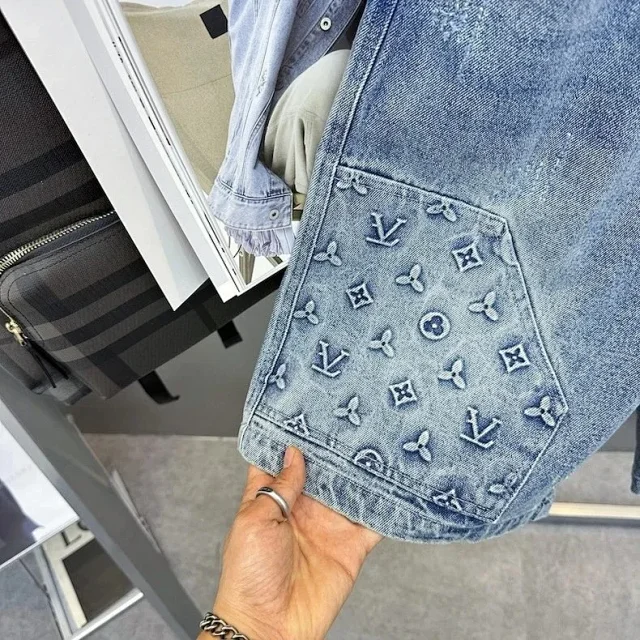   LV Denim shorts -2