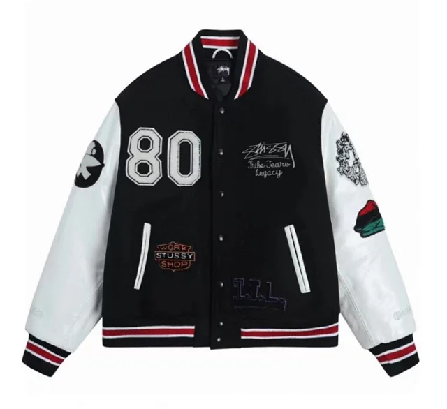  Stussy Baseball Jacket