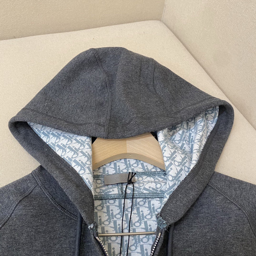 Dior Oblique Hooded Sweatshirt [4 styles] -4
