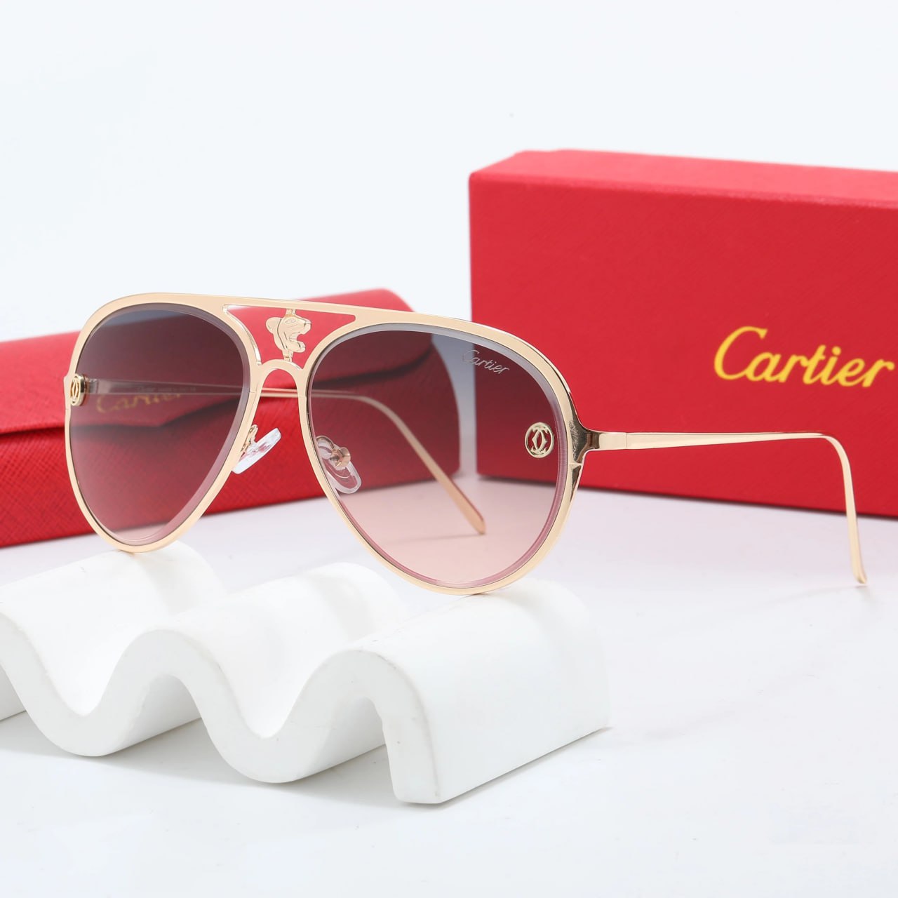  Cartier Panthère Sunglasses [40 styles] -4