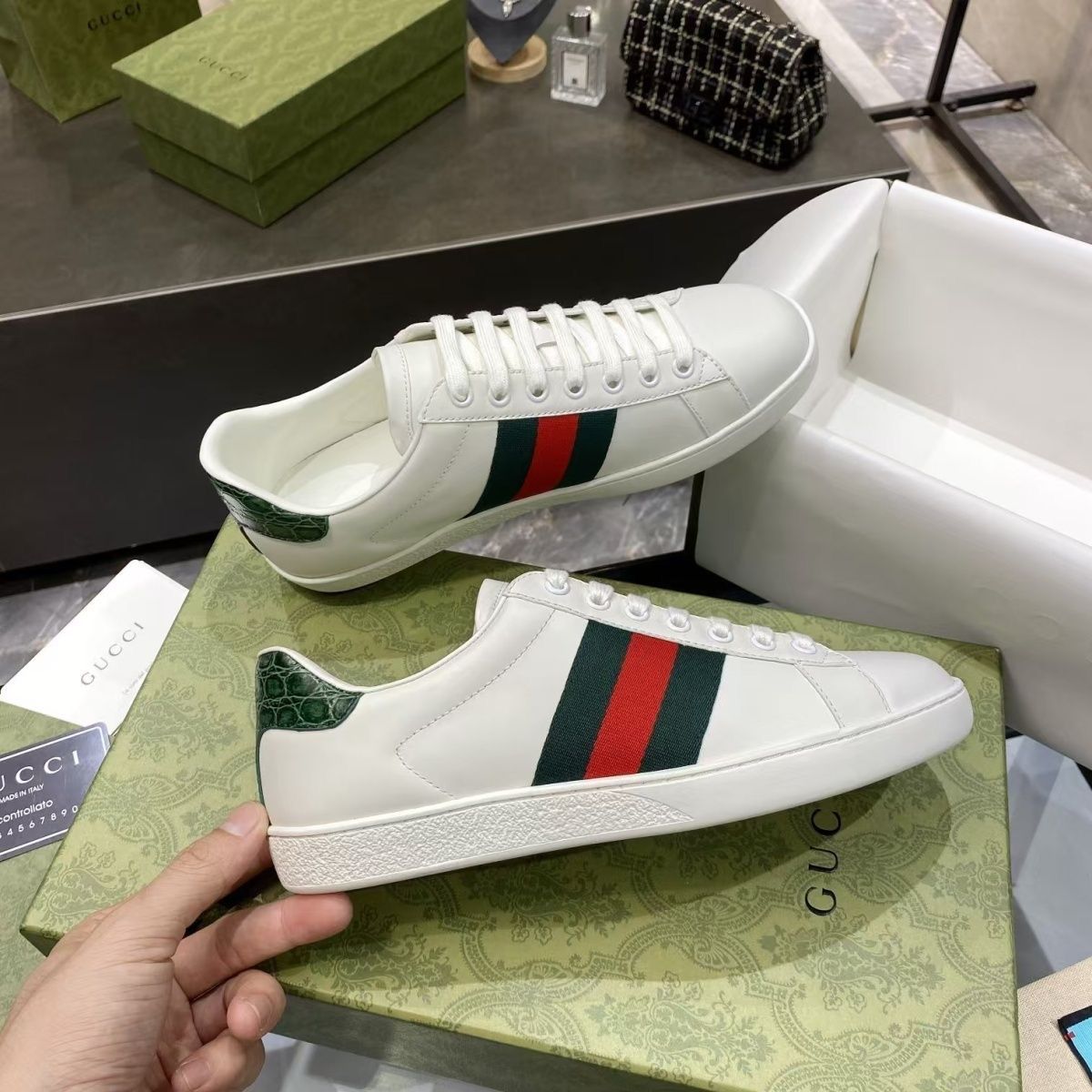 GUCCI shoes & Hermes shoes -3