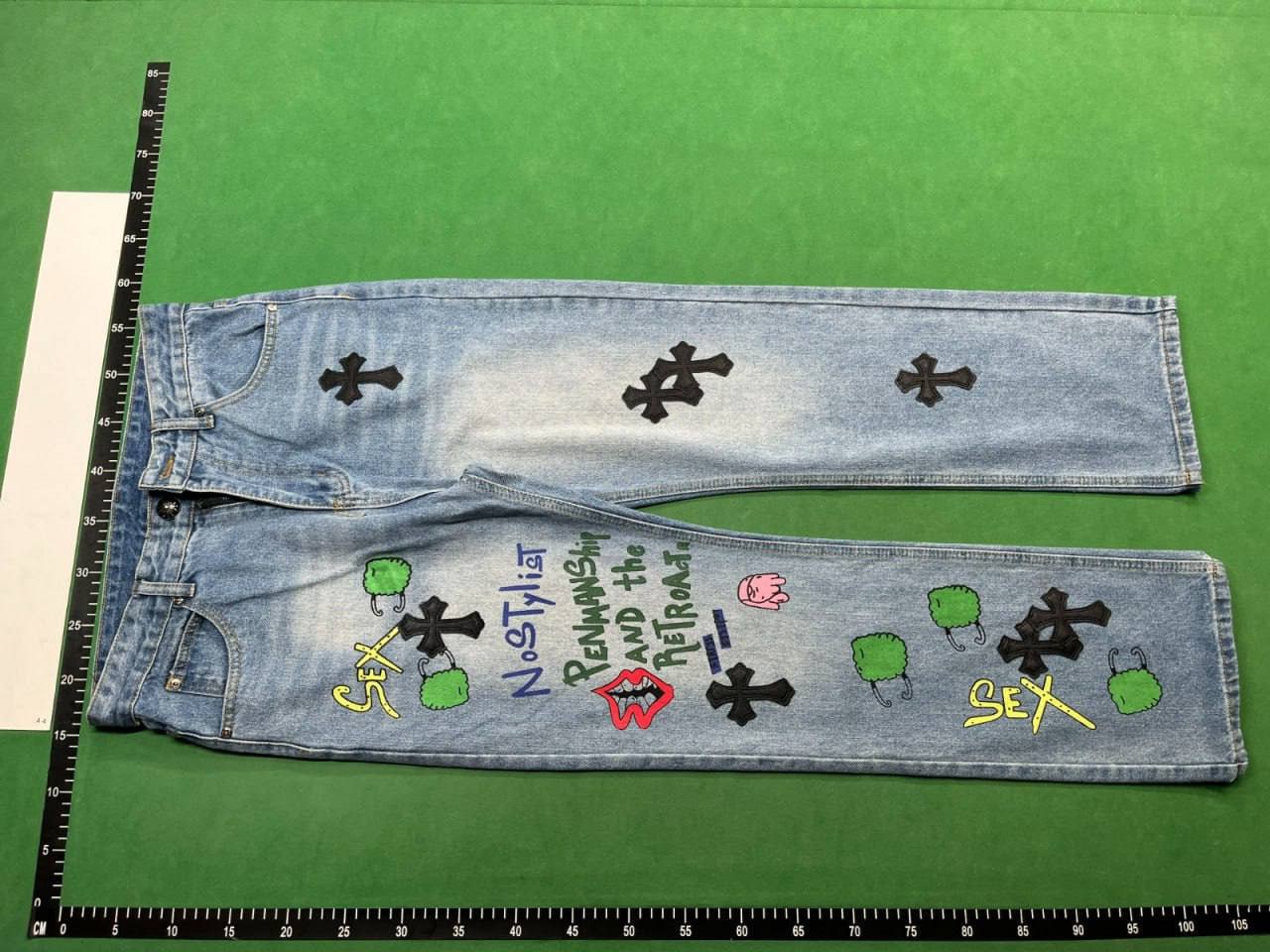  Chrome Hearts Jeans (40 Style) -5