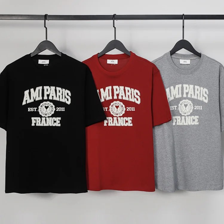AMIPARIS Logo Printed Short Sl