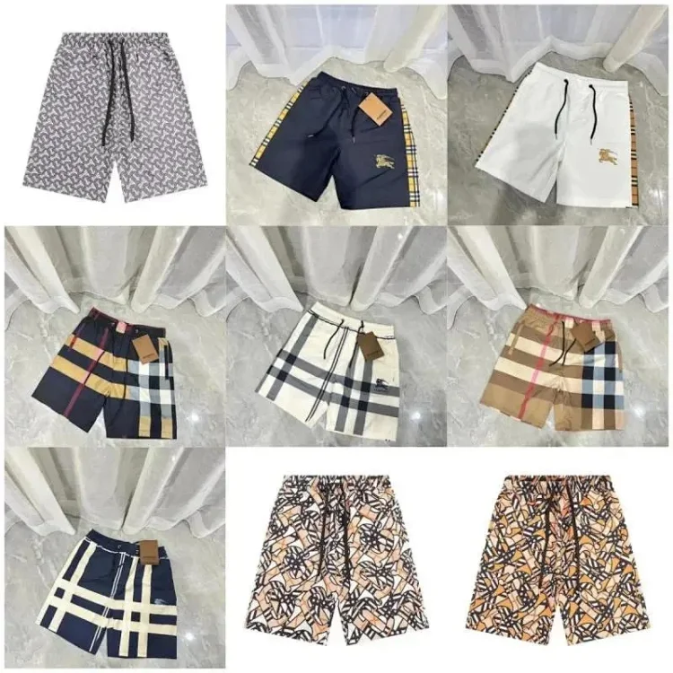  Burberry Check Swim Shorts