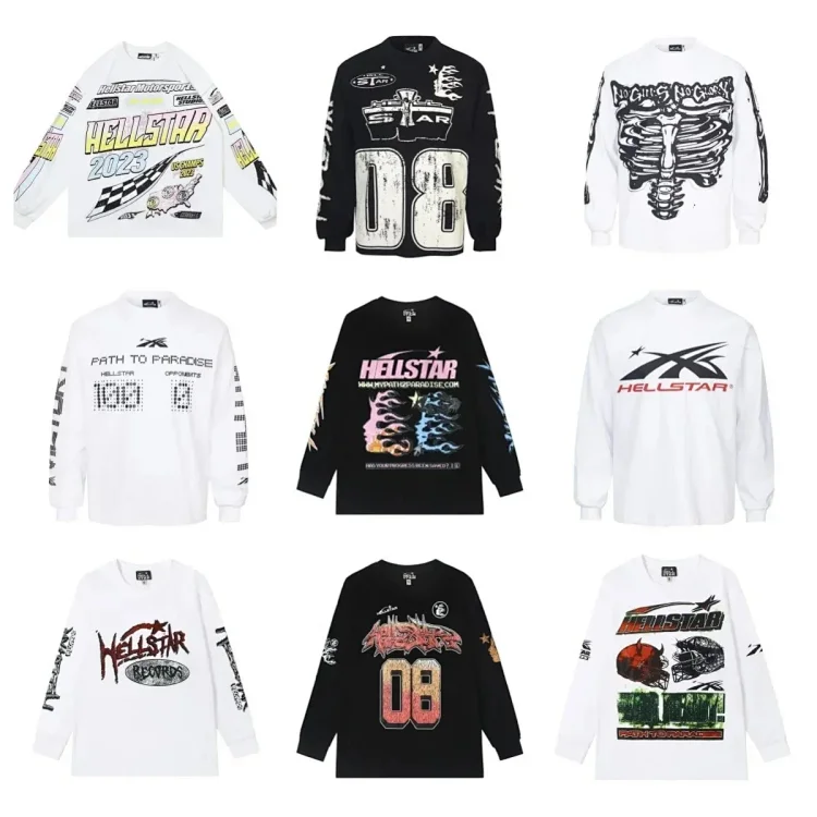  Hellstar Long Sleeve Sweaters