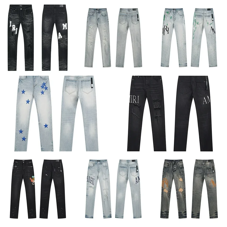 AMIRI Distressed Denim Jeans P