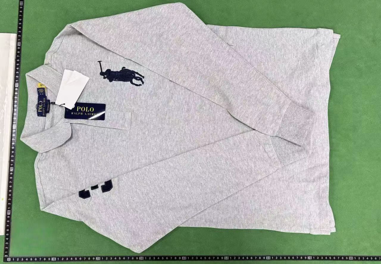 Ralph Lauren Big Pony Long Sleeve Polo Shirt [28 styles] -2