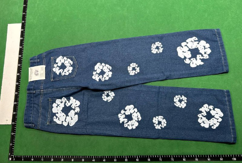   Denim Tears Flower Print Jeans [13 styles] -5