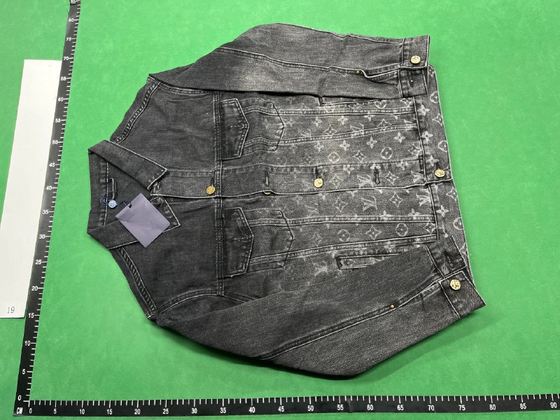  Balenciaga / Dior / Louis Vuitton Print Denim Jackets [24 styles] -4