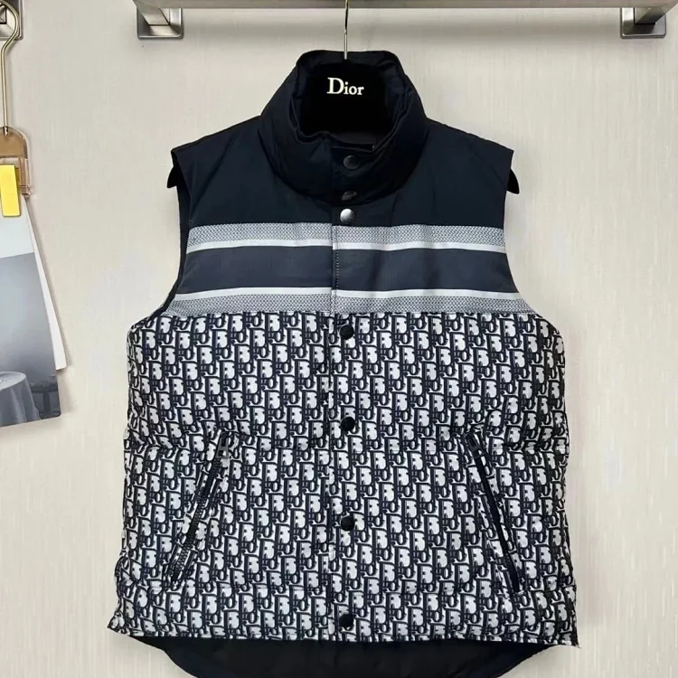 Dior DiorAlps Puffer Vest Gray