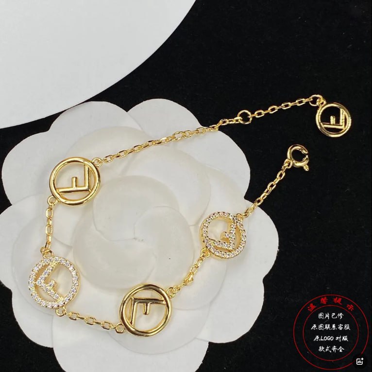   Fendi FF Logo Bracelet -2