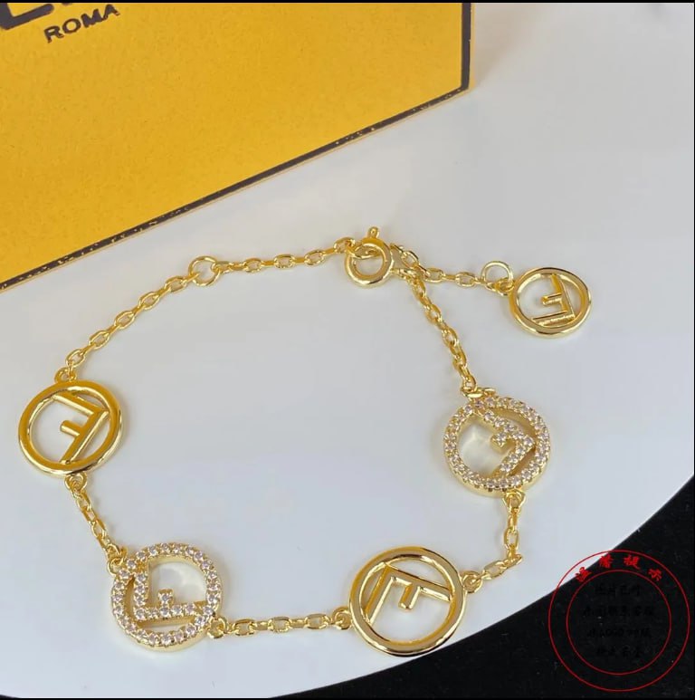   Fendi FF Logo Bracelet -3