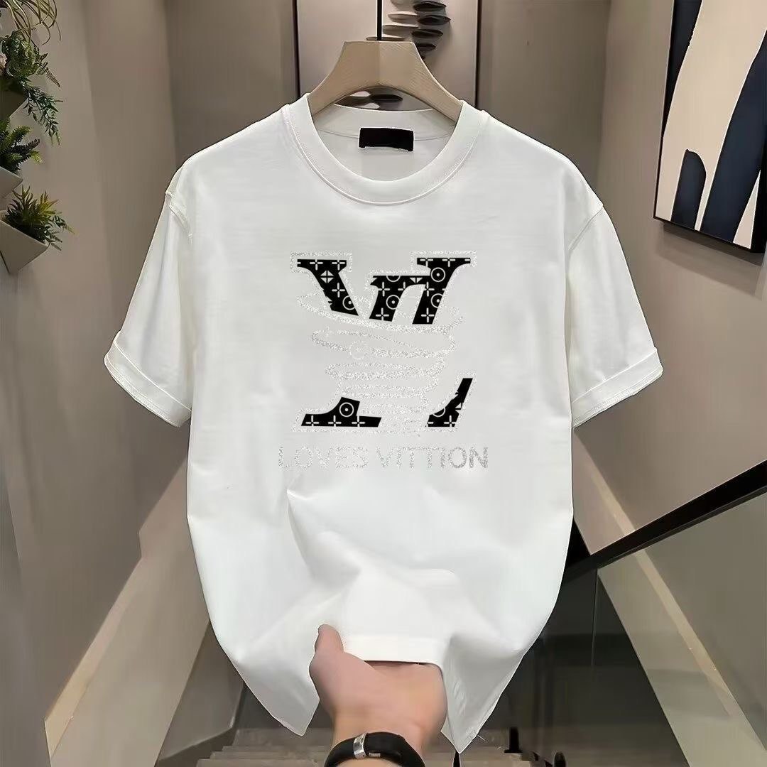   LV Monogram Print T-Shirt [1 style] -2