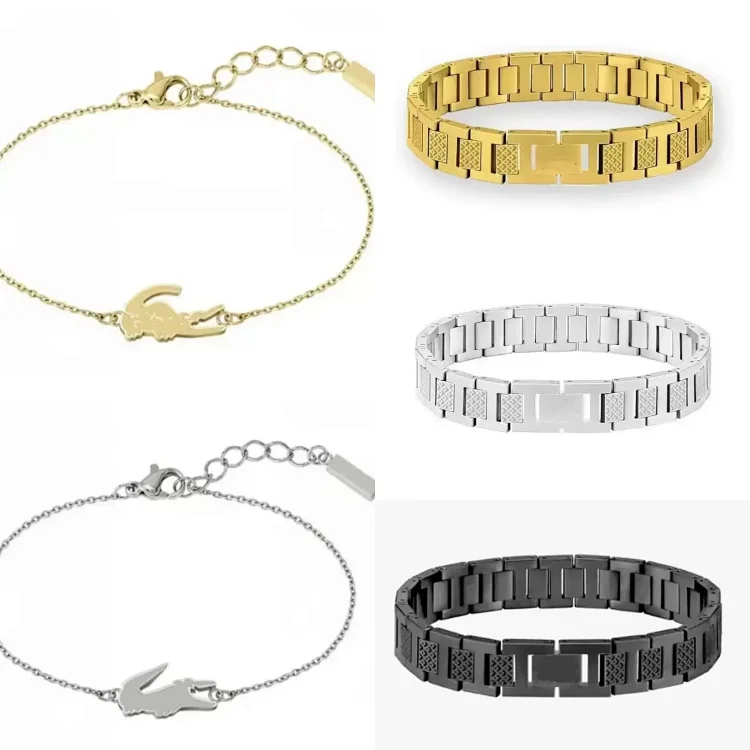 Lacoste Croc Charm & Link 