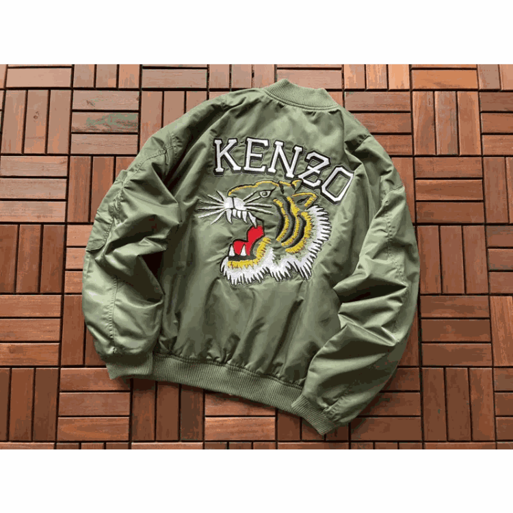  KENZO Tiger Embroidery Bomber