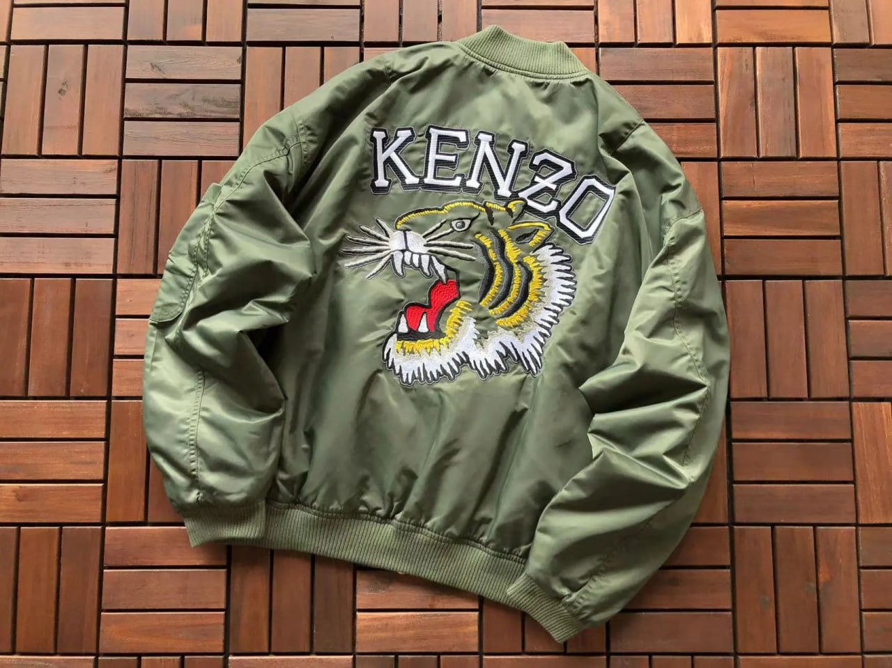  KENZO Tiger Embroidery Bomber Jacket [2 styles] -4